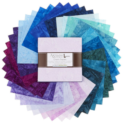 Artisan Batik Solids - Prisma Dyes Royalty Charm Pack