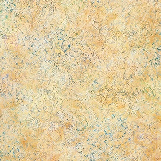 Artisan Batiks Desertscapes - Flowers Wheat Yardage