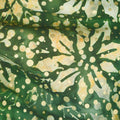 Artisan Batiks Holiday Moments - Flowers Green Metallic Yardage