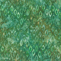 Artisan Batiks Holiday Moments - Ornaments Green Metallic Yardage