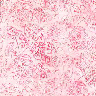 Artisan Batiks Hummingbird Lane - Flowers Pink Yardage