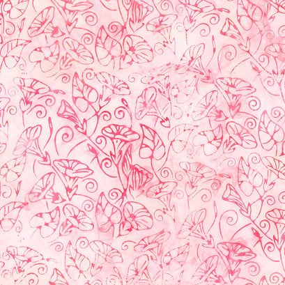 Artisan Batiks Hummingbird Lane - Flowers Pink Yardage