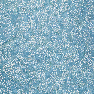 Artisan Batiks Magical Winter - Branches Blue Yardage