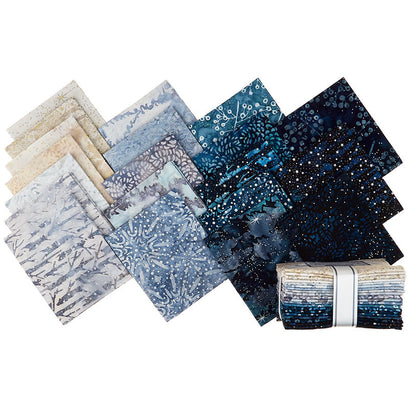 Artisan Batiks Magical Winter Metallic Fat Quarter Bundle