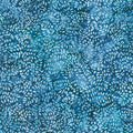 Artisan Batiks Magical Winter - Pinecones Blue Metallic Yardage