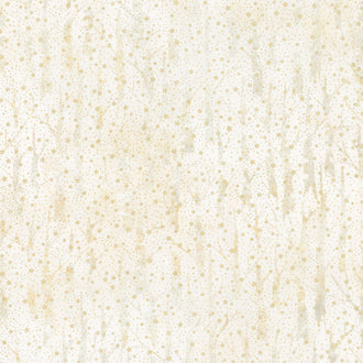 Artisan Batiks Magical Winter - Tree Trunks Natural Metallic Yardage