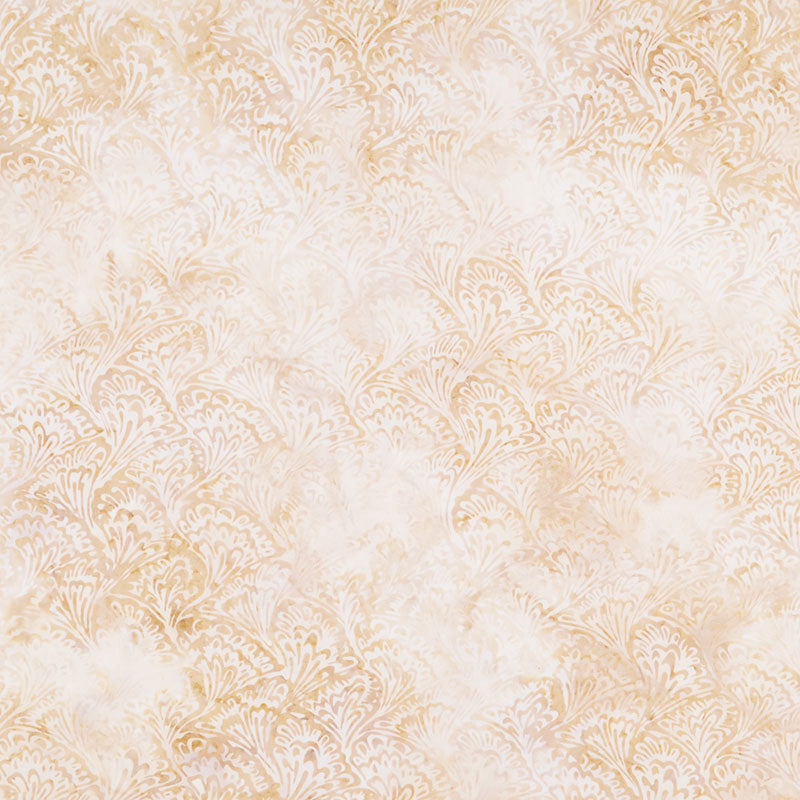 Artisan Batiks Morning Mist - Feathers Natural Yardage