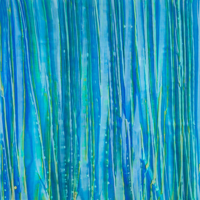 Artisan Batiks - Patina Handpaints Stripes Caribbean Yardage