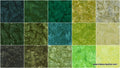 Artisan Batiks Solids - Prisma Dyes Rainforest Fat Quarter Bundle