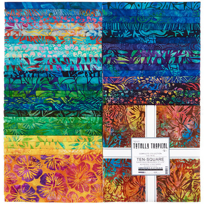 Artisan Batiks - Totally Tropical Ten Squares
