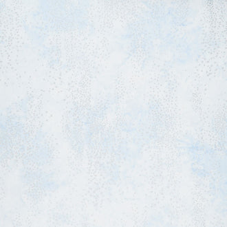 Artisan Batiks - Twilight Snowfall Mottles Trees Sky Metallic Yardage