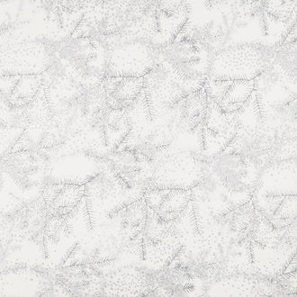 Artisan Batiks - Twilight Snowfall Pine Holiday Winter Metallic Yardage