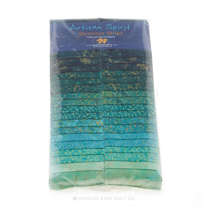 Artisan Spirit - Shimmer Peacock 2.5" Strips