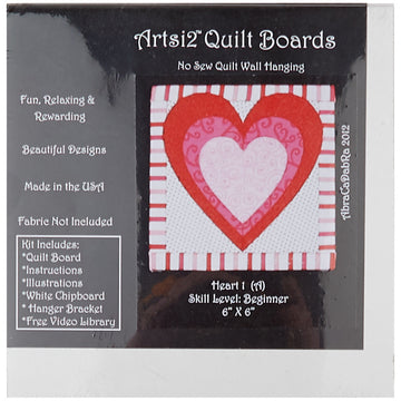 Artsi2™ Heart #1 Quilt Board Kit