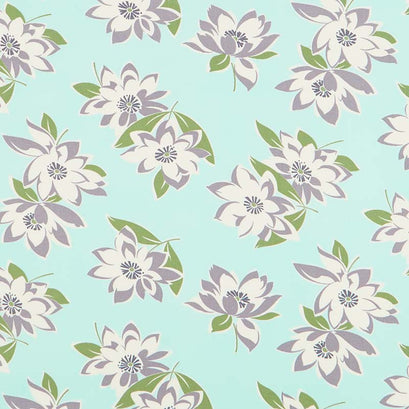 At Home with Bonnie and Camille - Sunday Stroll Aqua Canvas Yardage