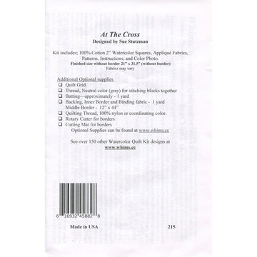 At the Cross Watercolor Kit