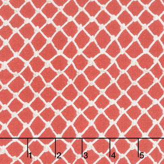 At the Helm - Rope Net Red Yardage