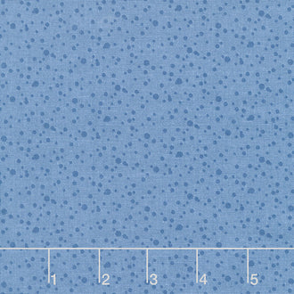 At the Lake - Dots Blue Yardage