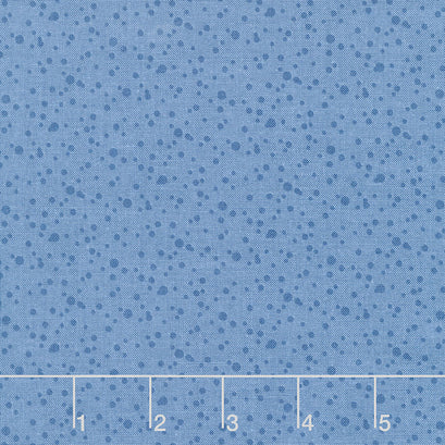 At the Lake - Dots Blue Yardage