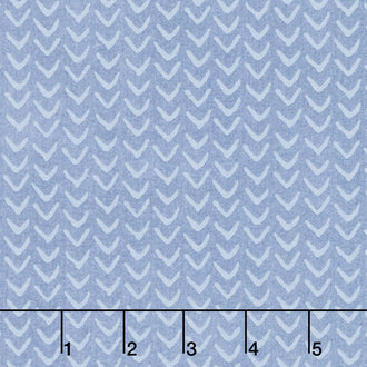 Atlas Flannel - Arrows Denim Yardage