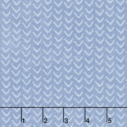 Atlas Flannel - Arrows Denim Yardage