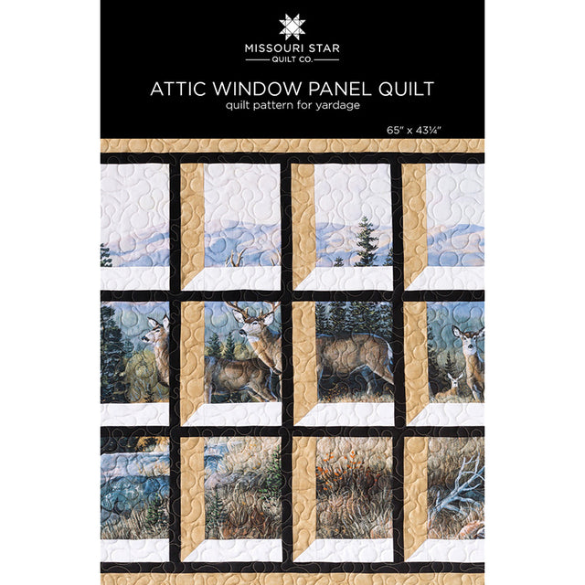 Attic Window Panel Quilt Pattern by Missouri Star Primary Image