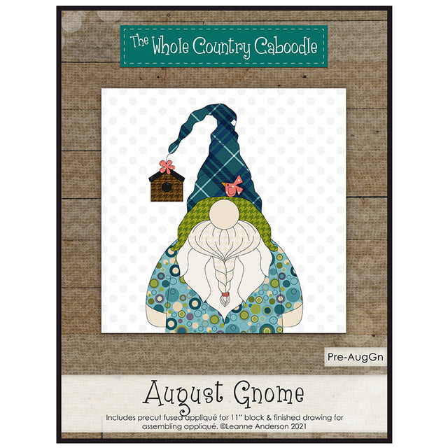 August Gnome Precut Fused Appliqué Pack Primary Image