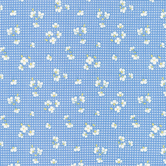 Aunt Grace Simply Charming - Daisys Blue Yardage