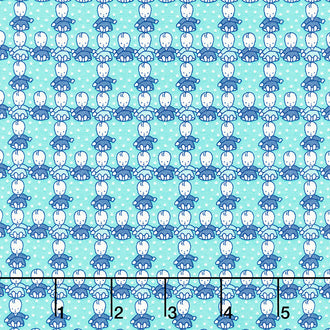 Aunt Grace Simply Charming - Kewpie Doll Aqua Yardage