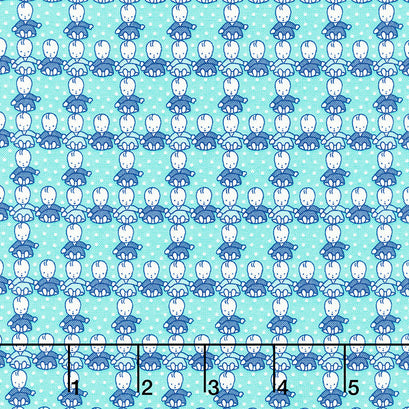 Aunt Grace Simply Charming - Kewpie Doll Aqua Yardage