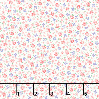 Aunt Grace Simply Charming - Rose Rose Yardage