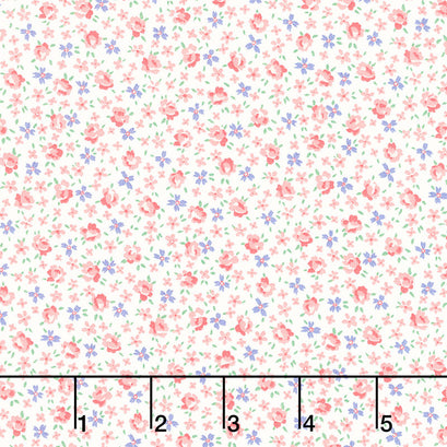 Aunt Grace Simply Charming - Rose Rose Yardage