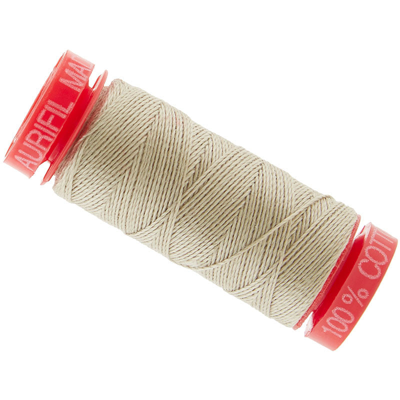 AURIfil 12 WT Cotton Small Spool Thread Taupe Primary Image