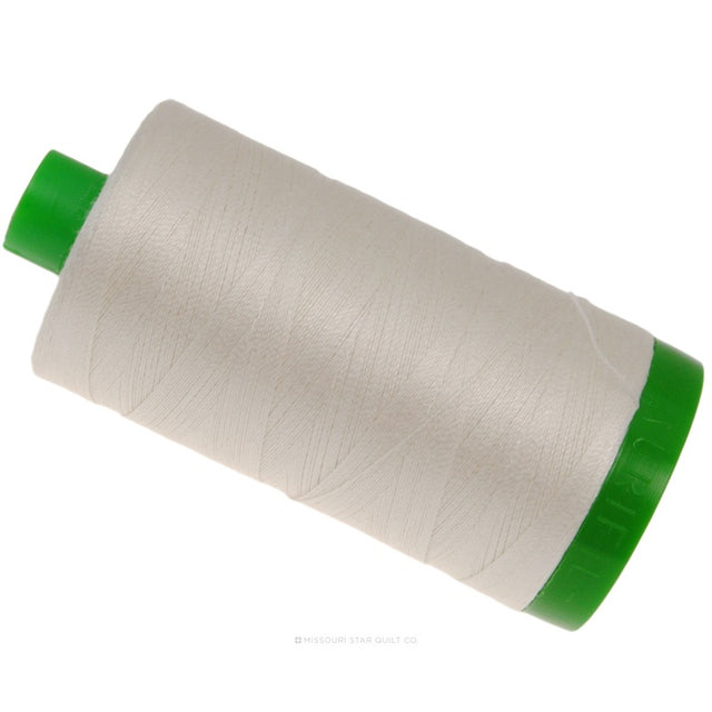 Aurifil 40 WT Cotton Mako Large Spool Thread Muslin