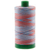 Aurifil 40 WT Cotton Mako Large Spool Thread Variegated Patriotic