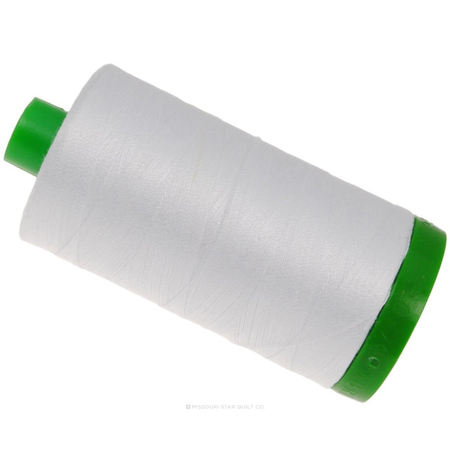 Aurifil 40 WT Cotton Mako Large Spool Thread White