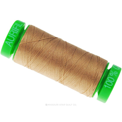 Aurifil 40 WT Cotton Mako Spool Thread Cafe au Lait