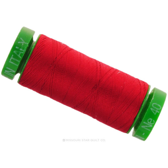 Aurifil 40 WT Cotton Mako Spool Thread Red