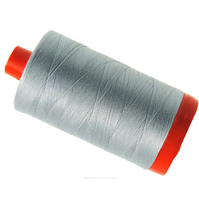 Aurifil Mako Cotton Thread Grey Smoke 5004 50Wt 1422Yd