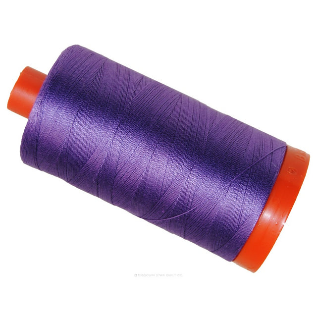 Aurifil 50 WT Cotton Mako Large Spool Thread Dusty Lavender