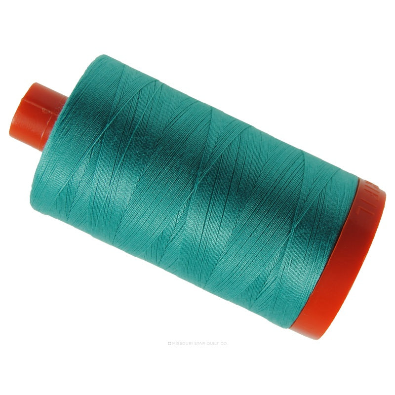 Aurifil 50 WT Cotton Mako Large Spool Thread Light Jade