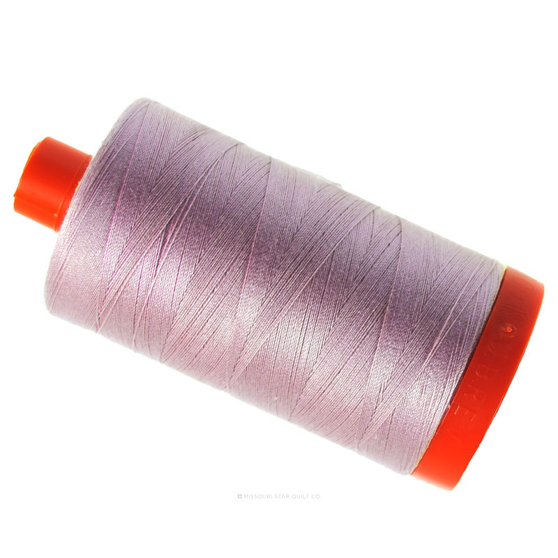 Aurifil 50 WT Cotton Mako Large Spool Thread Light Lilac