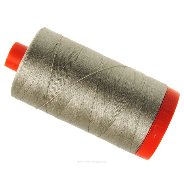 Aurifil 50 WT Cotton Mako Large Spool Thread Rope Beige
