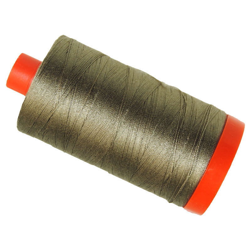 Aurifil 50 WT Cotton Mako Large Spool Thread Sandstone
