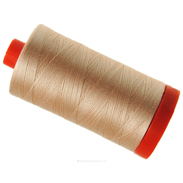 Aurifil 50 WT Cotton Mako Large Spool Thread Shell