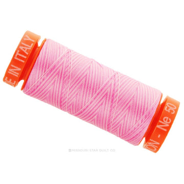 Aurifil 50 WT Cotton Mako Spool Thread Bubblegum
