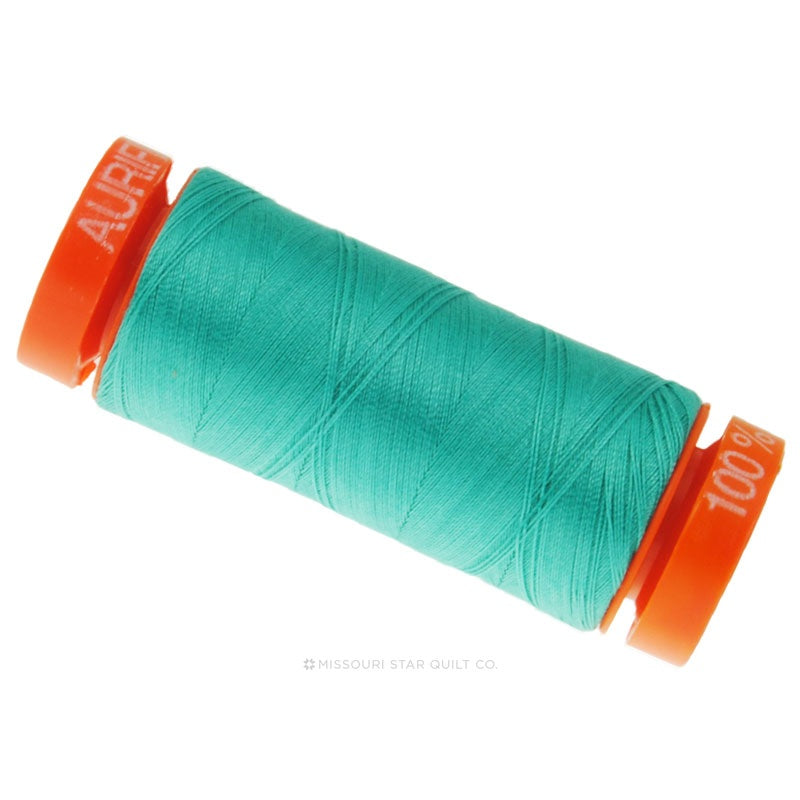 Aurifil 50 WT Cotton Mako Spool Thread Light Jade