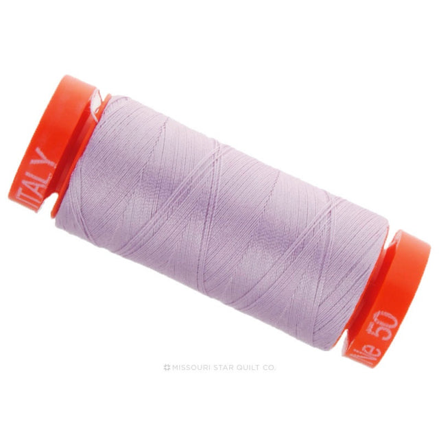 Aurifil 50 WT Cotton Mako Spool Thread Light Lilac