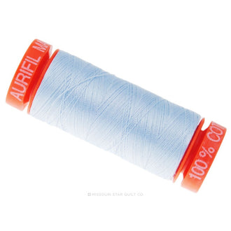 Aurifil 50 WT Cotton Mako Spool Thread Light Robins Egg