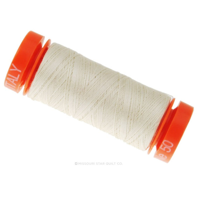 Aurifil 50 WT Cotton Mako Spool Thread Muslin